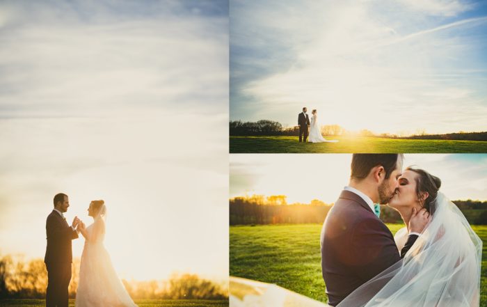 Atlanta Wedding Photographers West Milford Farms Sunset Wedding